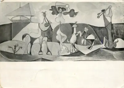 Antibes — Museu Grimaldi — Obras de Picasso — reprodução proibida