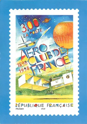 Aéro-Club da França — 1898-1998 — La Poste, Prunier, ITVF