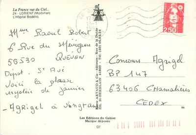 Szpital Bodélio — Lorient (Morbihan) — Wydawnictwo Gabier — Rewers