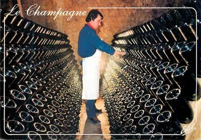 O Champagne — Cave de remuage — Editor Estel, n° 532 W