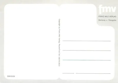 Lechtal — Edelweiß — Franz Milz Verlag, n° 206/3129 — Verso