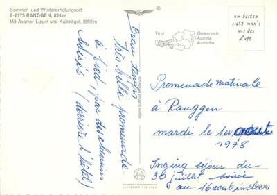 Ranggen, 824 m — Erholung in Tirol — Alpine Luftbild Innsbruck — Rewers