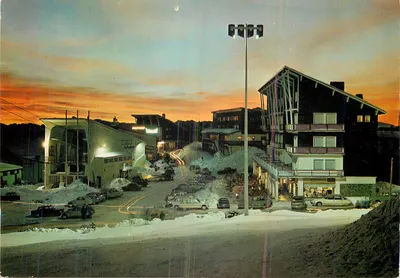 Chamrousse (Isère) — Le Recoin, ao entardecer — Éditions J. Cellard, n°003