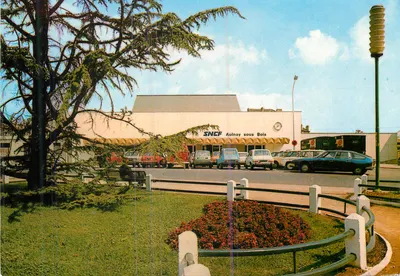 Estação SNCF de Aulnay-sous-Bois — Imagens da França — Éd. J.N. Duchateau