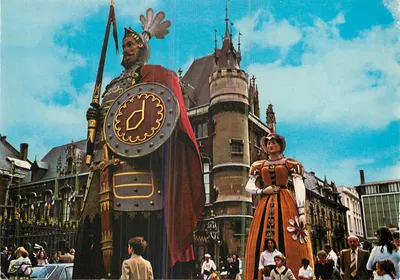 Les Gayants - Douai — edição CIGOGNE, n°702