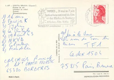 Zachód słońca — Costa Brava (Hiszpania) — Made in Spain — Rewers