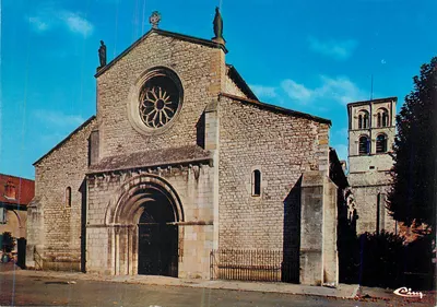 Igreja de Belleville-sur-Saône — Ródano — Impressor Mécon