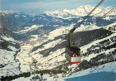 La Clusaz (Haute-Savoie) — Teleférico da Étale — Edições CELLARD