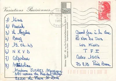 La Conciergerie — Paryż — Wydawnictwo GUY — Rewers