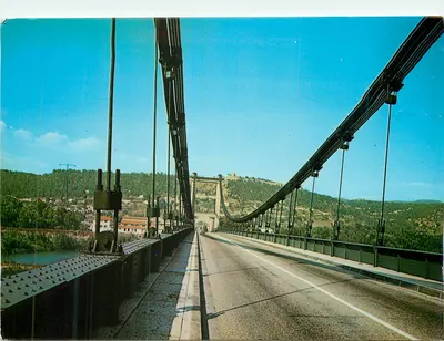 Ponte sobre o Rio Rône — O Contrefort das Cévennas — Éditions de Provence G.A.L. n° 07400