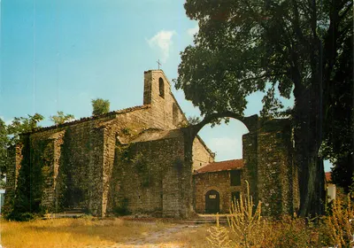 A Igreja. Antiga abadia beneditina — CENDRAS (30480-Gard), perto de Alès — Éditions 'SL' — n° 45815