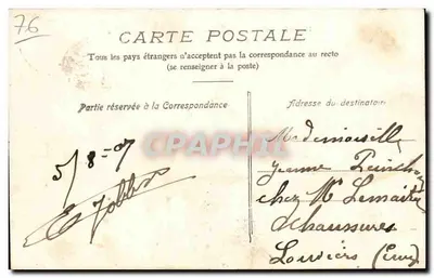 Saint-Etienne-du-Rouvray — Zamek Chapelle — Wyd. Pinot. Fot. Binet — Rewers