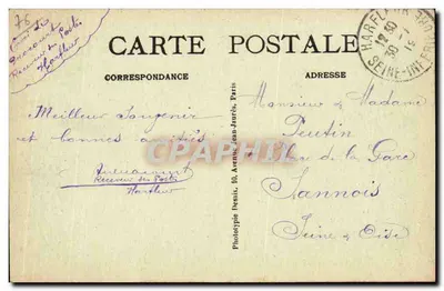 Gonfreville-l'Orcher (S.-Inf.) — Vista general — E. Mollet, edición Harfleur — Reverso