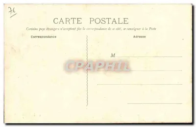 Forges-les-Eaux (Sul) — Estabelecimento Termal - Pavilhões de Hidroterapia — Editor: J. P. Baten, Sirey — Verso