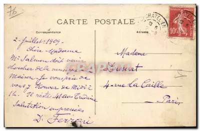 Neufchâtel-en-Bray — Chiesa di Nostra Signora, l'Abside — Edit. O. Villiers-Leleuvre — Verso