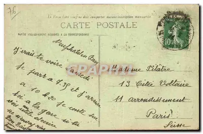 Neufchâtel-en-Bray (Seine-Inf.) — Vista geral tirada da Ceriseraie — Foto Noury, B. Join, editor — Verso