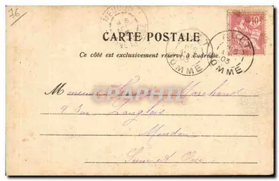 Le Tréport — Ogólny widok portu — R.P. n°413 — Rewers