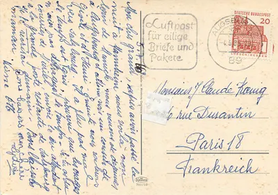 Augsburg — widok panoramiczny — Krüger 703/10 — Rewers