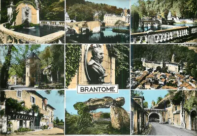 Brantôme — vista panorâmica — 24.B.R.9