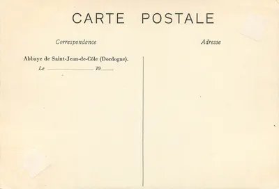 Sufit biblioteki — Rysunek Świętego Pawła (Szkoła Le Sueur) — Abp. Saint-Jean-de-Côle — Rewers