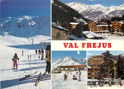 Valfrejus — estação de esqui na Maurienne — Edições EDY