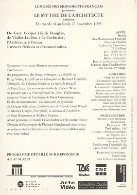 Cena de filme — Mausoléu e amor — Museu dos Monumentos Franceses — Verso
