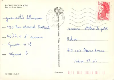 Lacroix-St-Ouen (Oise) — Brzegi Oisy — Cimy — Rewers