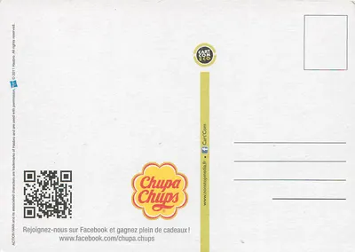 Action Man — Chupa Chups Kipik — Hasbro — Reverso