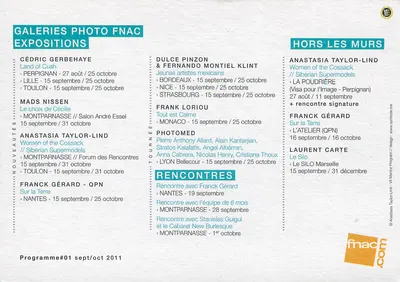 Mulheres dos Cossacos — Anastasia Taylor-Lind — Galeries Photo Fnac Programa #01 — Verso