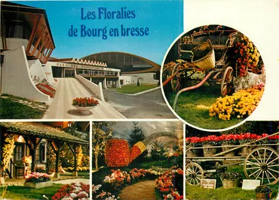 As Floralies de Bourg en Bresse — Parc des Expositions — editor Combiér Imprimeur