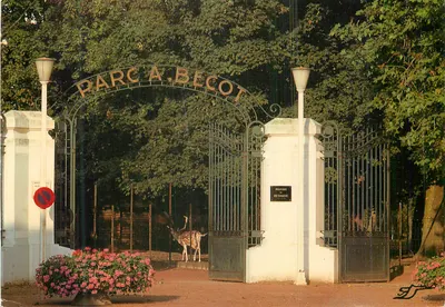 Entrada do Parc A. Becot — Gans, Loire — Editor Cigogne