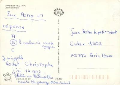 Montrevel en Bresse — Lago — Editor Cing — Verso