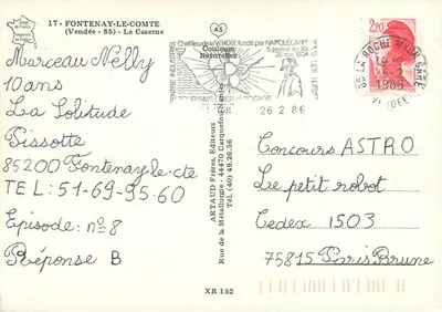 Centro Militar de Formação Profissional N°2 — Niort/Parthenay — AR.TAUD Frères, Editores — Verso