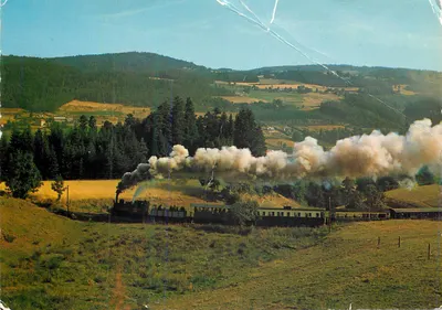 Dampfzug "La Galoche" — Velay-Vivarais — Éditions Cellard