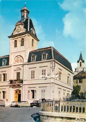 Gex (Ain) — A prefeitura — Impressor Mâcon