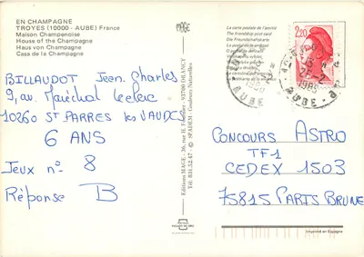 Casa da Champagne — Troyes (Aube) — Edições MAGE — Verso