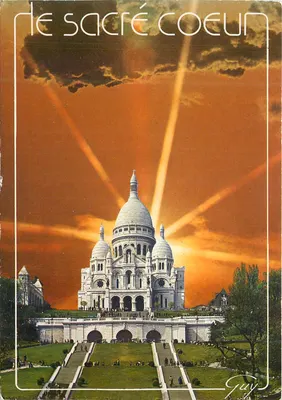 Sacro-Coração de Montmartre — vista artística — Guy, n°8