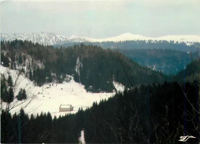 Le Jura pittoresque — Le Crêt de la neige (1770 m.) — Société d'Agences de Diffusion, Lyon