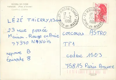Camping Cabiria — Riviera dei Fiori, Varazze — wydawca SIGLA, nr 220 — Rewers