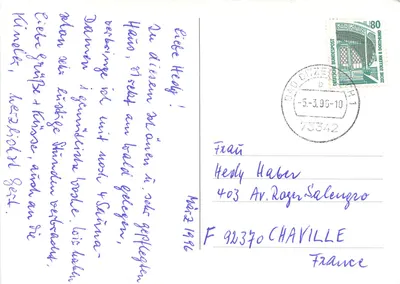 Kurhotel Sanct Bernhard — Bad Ditzenbach — editor não visível — Verso
