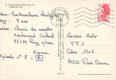 Hôtel de Ville — Fraternité — Artaud Frères - Editores — Reverso
