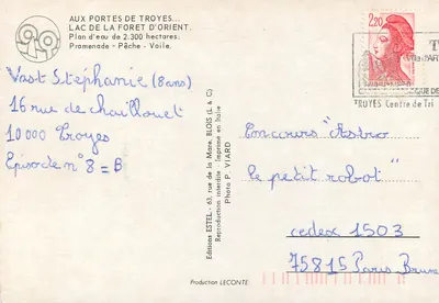 Jezioro Forêt d'Orient — Estel — Wydawnictwo Estel — Rewers