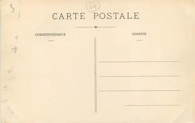 Pau — Kasteel — Zaal van de Wachters — Sèvres vaas aangeboden door president Carnot — Achterkant