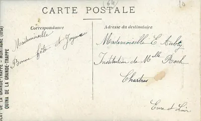 PAU — Gouffre d'Enfer — Quina de la Grande-Trappe — Rewers
