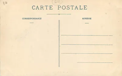 A Cadeia dos Pirineus — Pau — C.C. 146 — Verso