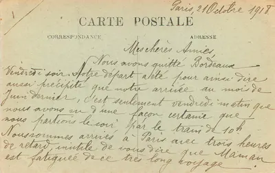 Bordeaux — Torre Pey-Berland — C.B. n°112 — Verso