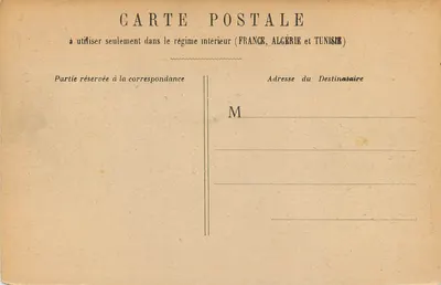 PARIS - Colunata do Louvre — editor não identificado, n° de série 1 — Verso