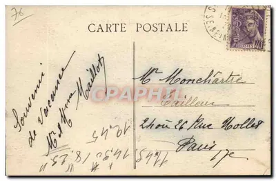 St-Valery-en-Caux (S.-Inf.) — Hameau St Léger — uitgever niet geïdentificeerd — Achterkant