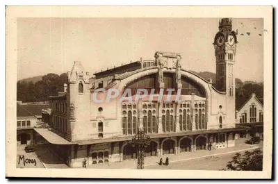 Estação da Rive Droite — Rouen — Os Pequenos Quadros da Normandia, N. 119
