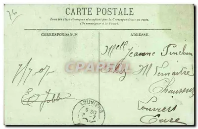 Rouen — A Igreja de São Severo — DURAVEL — Verso